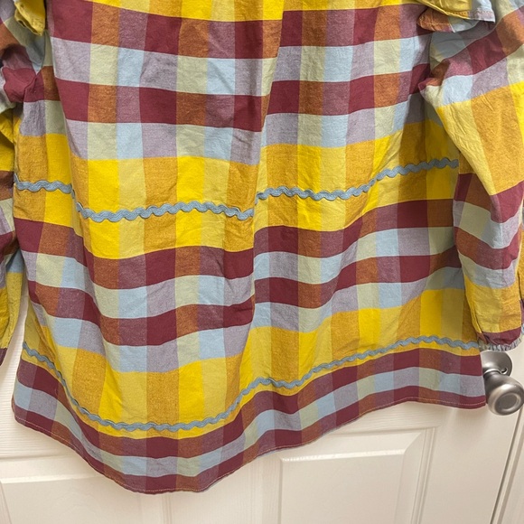 Sunshine Tienda Plaid Blouse - Picture 10 of 11